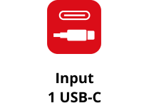 batteries type-c - input